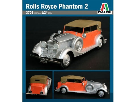 Italeri Rolls-Royce Phantom II 1:24 plastikinis surenkamas rinkinys 3703