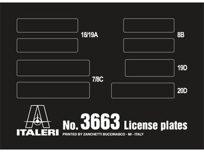 Italeri Mercedes-Benz G230 gaisrinė 1/24 plastikinis surinkimo rinkinys 3663