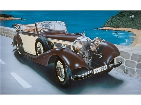 Italeri Mercedes‑Benz 540K 1/24 plastikinis surinkimo modelis (3701)