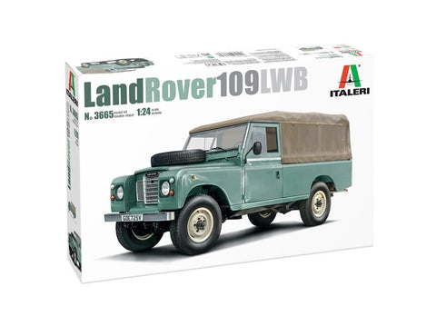 Italeri Land Rover 109 LWB 1:24 plastikinis surinkimo rinkinys (3665)