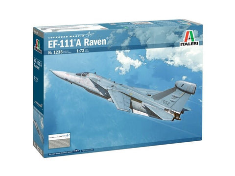 Italeri EF-111A Raven 1/72 surenkamas plastikinis lėktuvo modelis