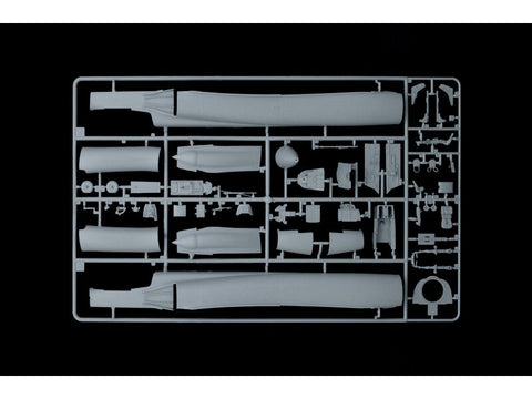 Surenkamas naikintuvo modelis Italeri Mirage IIIC 1/32 92505