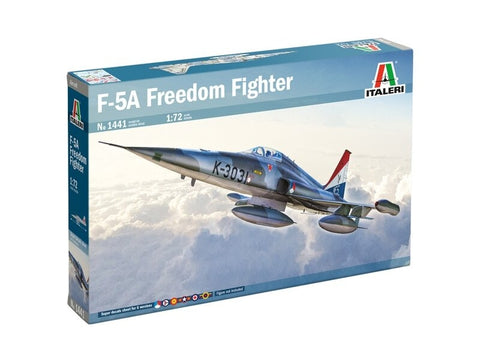 Italeri F-5A Freedom Fighter 1/72 surenkamas lėktuvo modelis