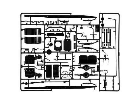 Italeri Opel Blitz gaisrinis sunkvežimis 1/24 plastikinis modelis (3966)