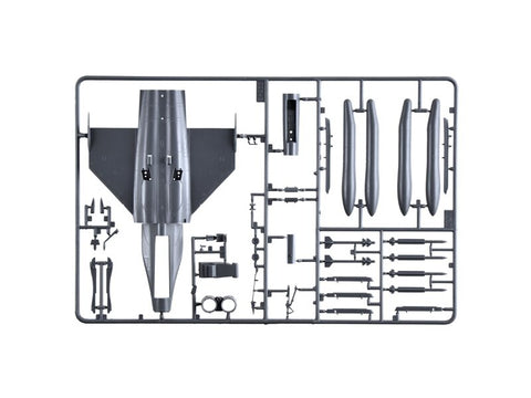 Italeri Dassault Rafale B 1/72 plastikinis lėktuvo modelis