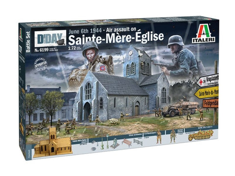 Italeri 6199 D-Diena: Oro desantas Sainte-Mère-Église 1944, 1/72