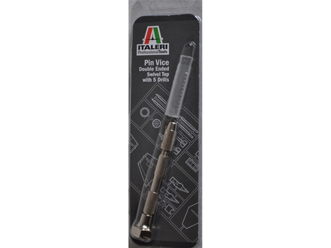 Italeri grąžtų laikiklis su 5 mikro grąžtais 50831