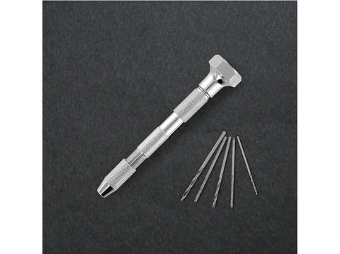 Italeri grąžtų laikiklis su 5 mikro grąžtais 50831