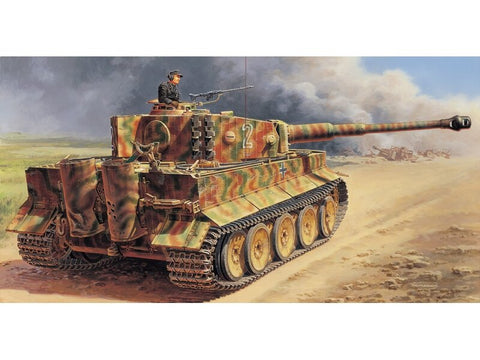 Italeri Tiger I Ausf.E (mid production) surenkamas tanko modelis 1/35, 6507
