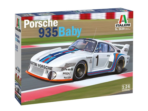 Italeri Porsche 935 Baby 1/24 plastikinis modelis, surinkimo rinkinys