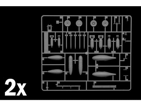 Italeri Republic P-47D Thunderbolt 1/48 – plastikinis lėktuvo modelis