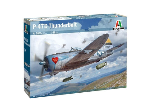 Italeri Republic P-47D Thunderbolt 1/48 – plastikinis lėktuvo modelis