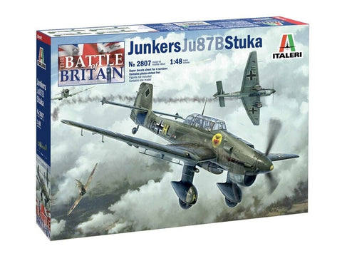 Italeri Junkers Ju 87B Stuka 1/48 plastikinis lėktuvo surinkimo rinkinys