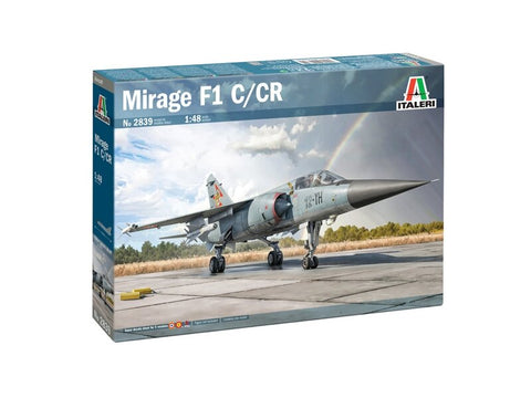 Italeri Dassault Mirage F1 C/CR 1/48 plastikinis lėktuvo modelis