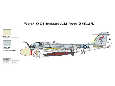 Italeri Grumman KA-6D Intruder 1/72 plastikinis lėktuvo surinkimo rinkinys