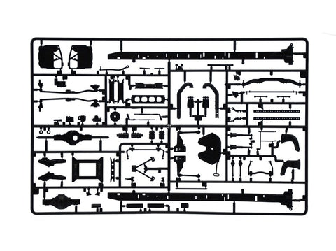 Italeri Volvo FH „Plat Dak“ 1/24 plastikinis surenkamas rinkinys 3962