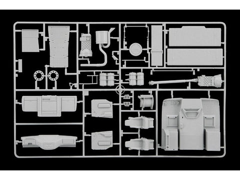 Italeri DAF XF105 Space America vilkiko modelis 1/24