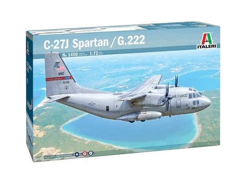 Italeri C-27J Spartan/G.222 1/72 plastikinis modelio rinkinys (1450)