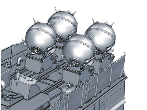 Italeri Schnellboot S-26/S-38 1/35 plastikinis laivo modelis (99,9 cm)