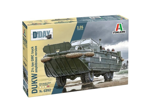 Italeri DUKW amfibinis sunkvežimis 1/35 plastikinis surenkamas modelis