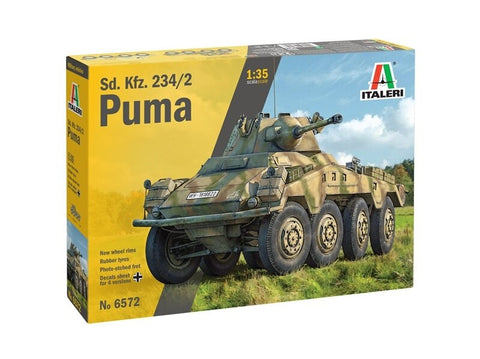 Italeri Sd.Kfz.234/2 Puma 1/35 plastikinis modelio rinkinys