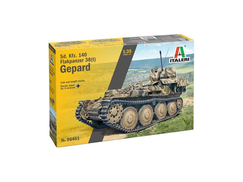 Italeri Flakpanzer 38(t) Gepard 1/35 plastikinis modelis