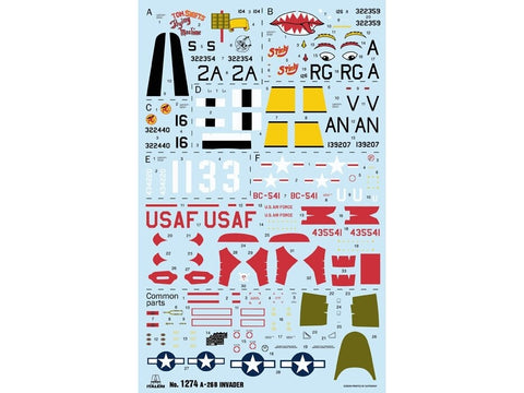 Italeri Douglas A-26B Invader 1/72 plastikinis surenkamas lėktuvo modelis