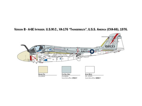 Italeri Grumman A-6E Intruder Persų įlankos karas 1/72 modelis