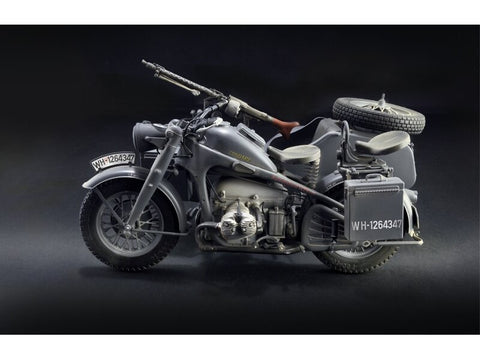 Italeri Zündapp KS 750 su vežimėliu 1/9 plastikinis modelio rinkinys 7406