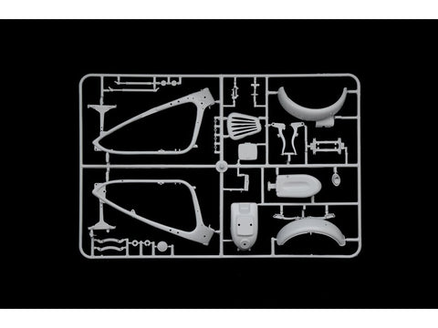 Italeri Zündapp KS 750 su vežimėliu 1/9 plastikinis modelio rinkinys 7406