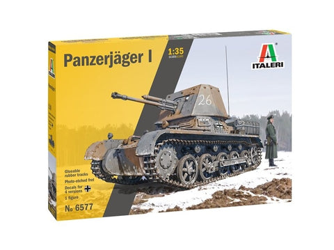 Italeri Panzerjäger I tankų naikintuvas 1/35, plastikinis modelis (6577)