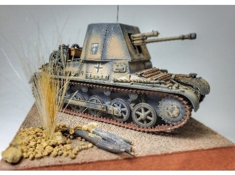 Italeri Panzerjäger I tankų naikintuvas 1/35, plastikinis modelis (6577)