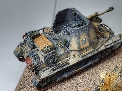 Italeri Panzerjäger I tankų naikintuvas 1/35, plastikinis modelis (6577)