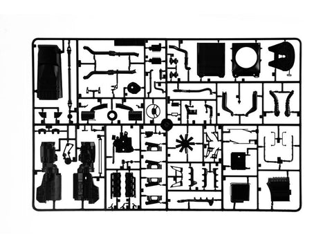 Italeri Scania 770 S V8 Balta kabina 1/24 plastikinis surenkamas rinkinys