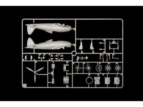 Italeri Macchi C.200 Saetta 1/48 plastikinis lėktuvo modelio rinkinys