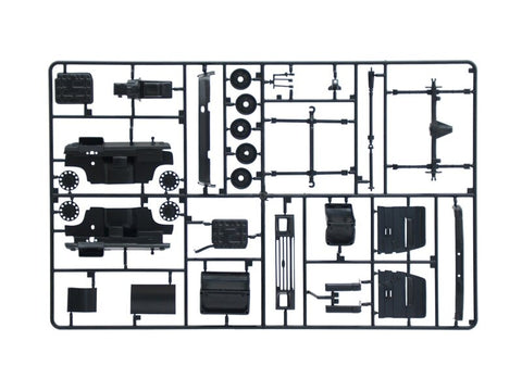 Italeri Ford Transit mikroautobusas 1/24 plastikinis surinkimo rinkinys