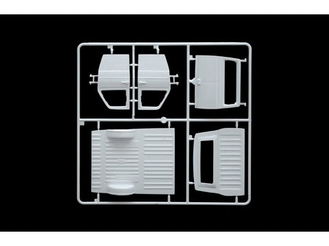 Italeri Ford Transit mikroautobusas 1/24 plastikinis surinkimo rinkinys