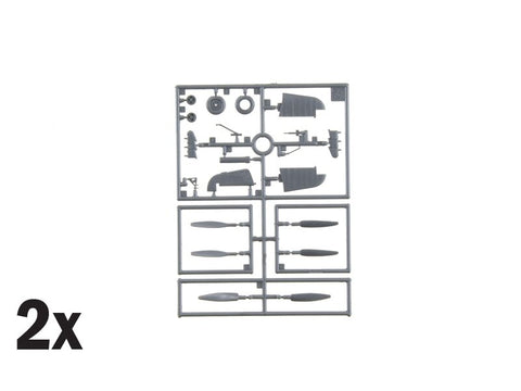 Italeri Hawker Hurricane Mk.I Aces 1/48 plastikinis surenkamas lėktuvo modelis