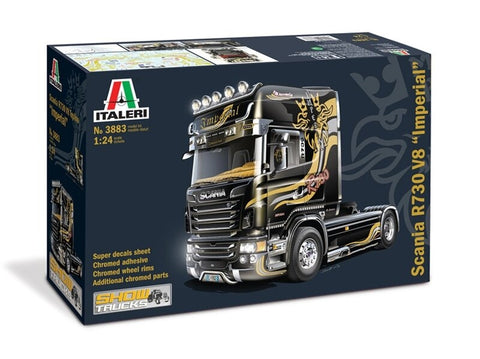 Italeri Scania R730 V8 Imperial 1/24 plastikinis sunkvežimio modelis