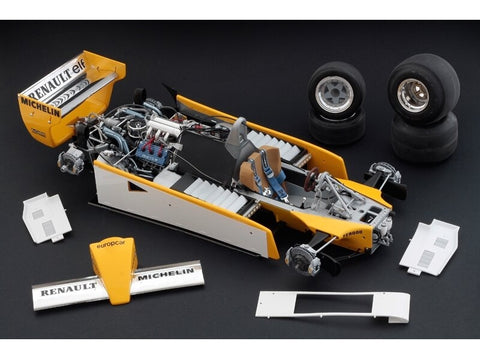 Italeri Renault RE20 Turbo F1, 1:12 surenkamas modelis (4707)