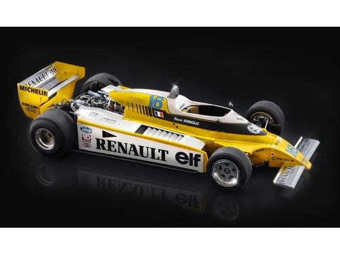 Italeri Renault RE20 Turbo F1, 1:12 surenkamas modelis (4707)
