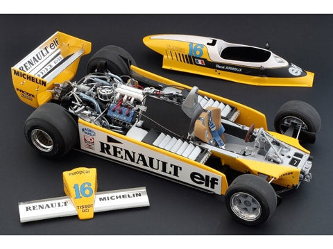 Italeri Renault RE20 Turbo F1, 1:12 surenkamas modelis (4707)