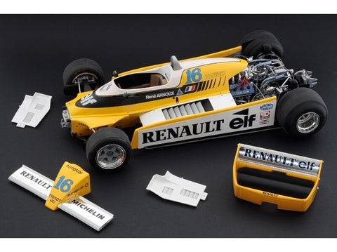 Italeri Renault RE20 Turbo F1, 1:12 surenkamas modelis (4707)