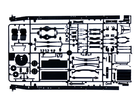 Italeri Iveco Turbostar 190.48 šaldytuvas 1/24 plastikinis rinkinys