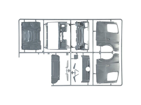 Italeri Mercedes-Benz Actros MP4 Big Space Grand Prix, 1/24 plastikinis modelis