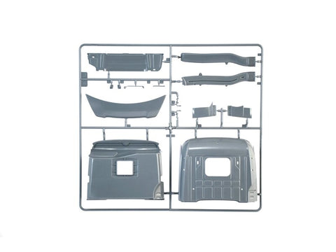 Italeri Mercedes-Benz Actros MP4 Big Space Grand Prix, 1/24 plastikinis modelis