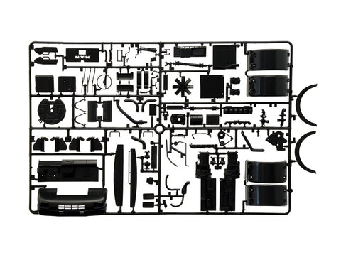 Italeri MAN F8 19.321 4x2 sunkvežimis 1/24 plastikinis modelis