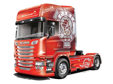 Italeri Scania R730 Streamline Team Chimera 1/24 plastikinis rinkinys