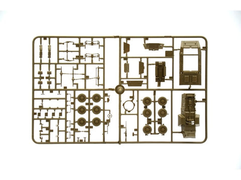 M8 Greyhound / M20 šarvuočio plastikinis modelis 1/72 Italeri