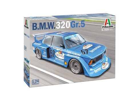 Italeri BMW 320 Group 5 1/24 plastikinis surinkimo rinkinys (3626)